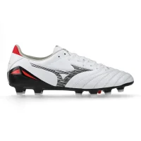Mizuno Morelia Neo IV Pro FG Herren - weiß/schwarz/rot
