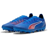 Puma Ultra 6 Pro MG Herren - blau/weiß/rot
