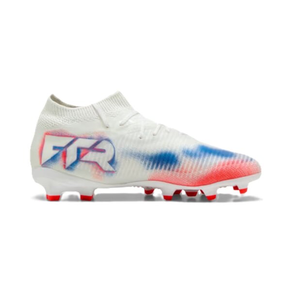 Puma Future 8 Pro FG/AG Kinder - weiß/blau/rot