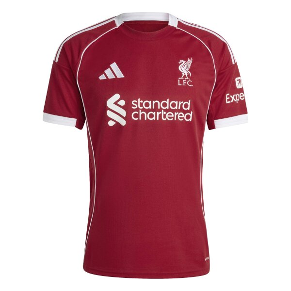 adidas FC Liverpool Trikot Home 25/26 Herren - rot/weiß