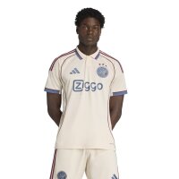 adidas Ajax Amsterdam Ausweichtriokt 25/26 Herren - beige/blau/rot