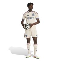 adidas Ajax Amsterdam Ausweichtriokt 25/26 Herren - beige/blau/rot