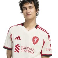 adidas FC Liverpool Trikot Away 25/26 Herren - weiß/rot/schwarz