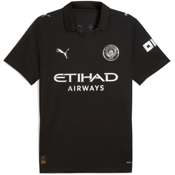 Puma Manchester City Trikot Away 25/26 Herren -  schwarz/weiß