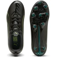 Puma Ultra 6 Play FG/AG Kinder - schwarz/grün