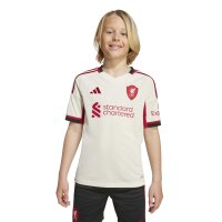adidas FC Liverpool Trikot Away 25/26 Kinder - weiß/rot/schwarz