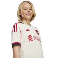 adidas FC Liverpool Trikot Away 25/26 Kinder - weiß/rot/schwarz