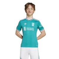 adidas FC Liverpool 3rd Trikot 25/26 Kinder - grün