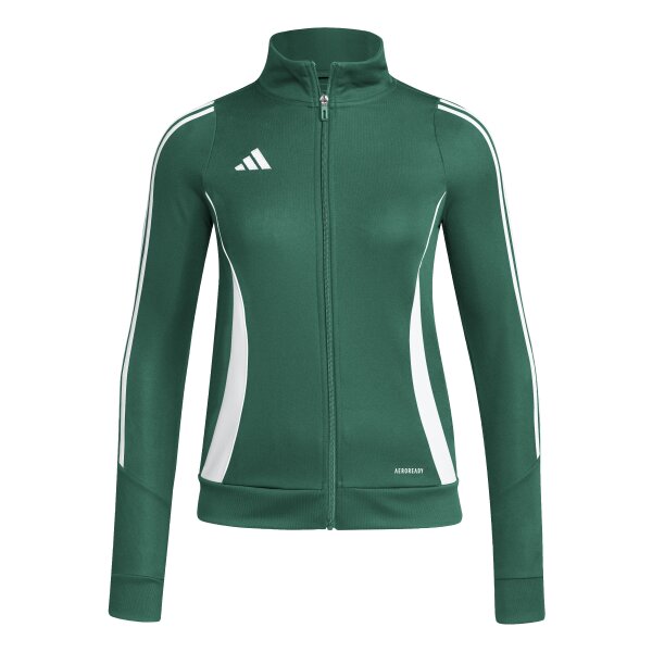 adidas Tiro 24 Trainingsjacke Damen - grün/weiß