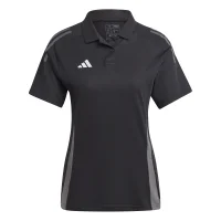 adidas Tiro 24 Competition Poloshirt Damen - schwarz/grau