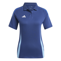 adidas Tiro 24 Competition Poloshirt Damen - navy/hellblau