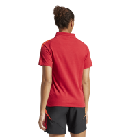 adidas Tiro 24 Competition Poloshirt Damen - rot/orange