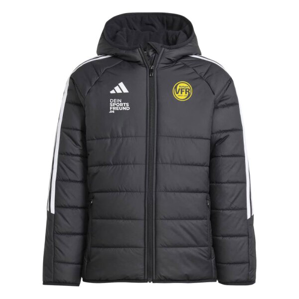 VfR Büttgen Radsport x adidas Tiro 24 Winterjacke Kinder - schwarz/weiß/gelb