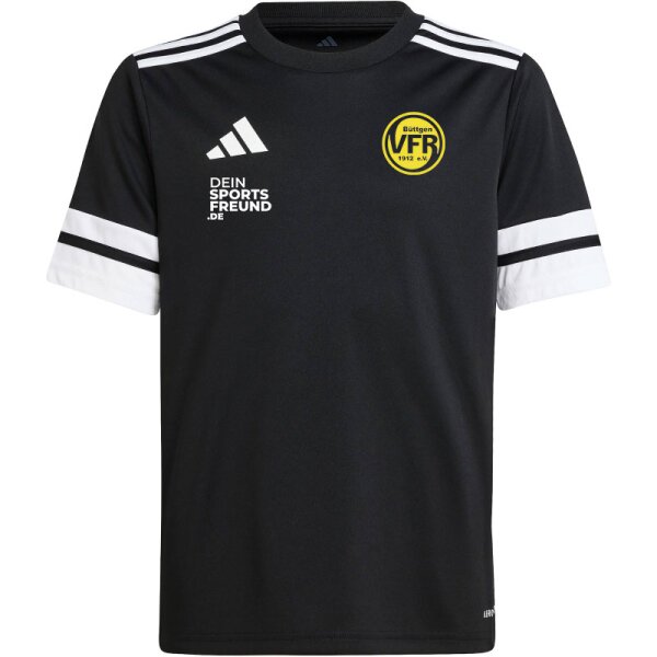 VfR Büttgen Radsport x adidas Squadra 25 Trikot Kinder - schwarz/gelb