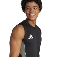 adidas Tiro 25 Competition Sleevless Trikot Herren - schwarz/weiß