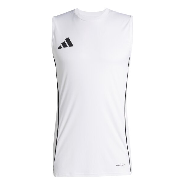 adidas Tiro 25 Competition Sleevless Trikot Herren - weiß/schwarz
