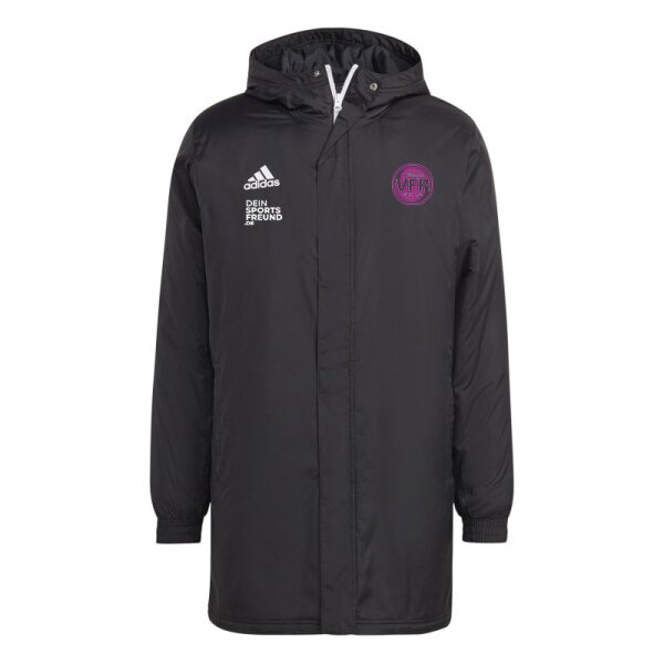 VfR Büttgen Radsport x adidas Entrada 22 Stadionjacke Herren - schwarz/weiß/pink