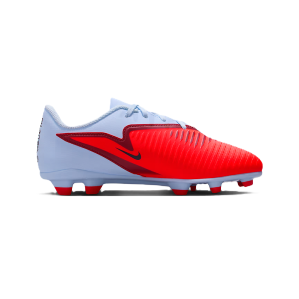 Nike Phantom 6 Low Club FG/MG Kinder - hellblau/rot/schwarz
