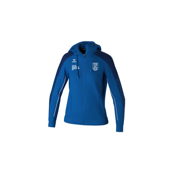 SV Bergfried Leverkusen x Erima Evo Star Trainingsjacke mit Kapuze Damen - new royal/new navy