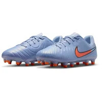 Nike Tiempo Legend 10 Academy FG/MG Kinder Scary Good - hellblau/orange/schwarz