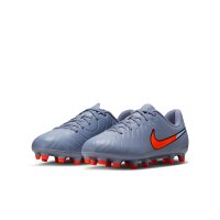 Nike Tiempo Legend 10 Club FG/MG Kinder Scary Good - hellblau/orange/schwarz