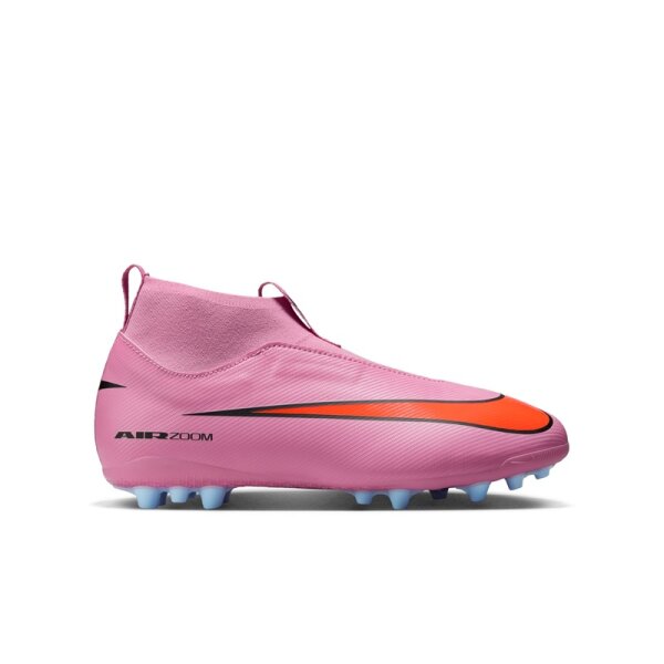 Nike Mercurial Superfly 10 Academy AG Kinder Scary Good - pink/orange/schwarz
