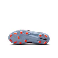 Nike Phantom 6 Low Pro FG/MG Kinder Scary Good - hellblau/orange/schwarz