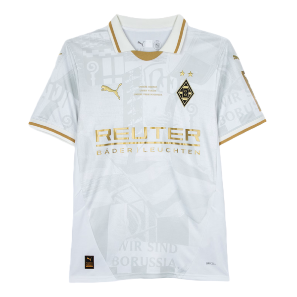Puma Borussia Mönchengladbach 125 Jahre Jubiläumstrikot 25/26 Herren - weiß/gold
