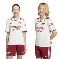 adidas FC Arsenal London 3rd Trikot 25/26 Kinder - weiß/rot