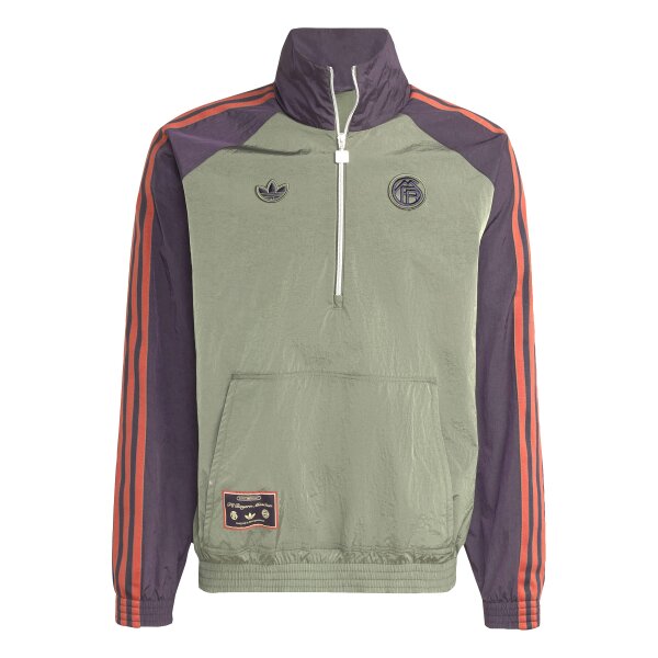 adidas FC Bayern München Terrace Icons Jacke 25/26 Herren - grün/schwarz/rot