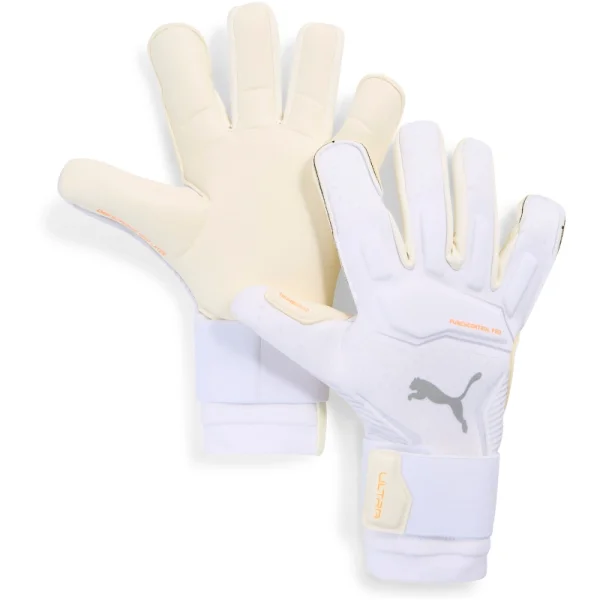 Puma Ultra Ultimate Hybrid Torwarthandschuhe - weiß/orange