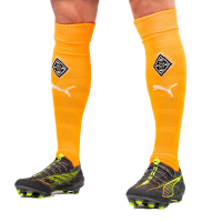 Puma Borussia Mönchengladbach Mesh Socken 25/26 - orange/schwarz