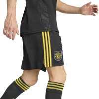 adidas Manchester United 3rd Shorts 25/26 Herren - schwarz/gelb