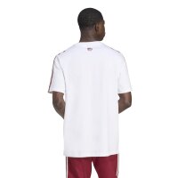 adidas FC Arsenal Terrace Icons T-Shirt 25/26 Herren - weiß/rot