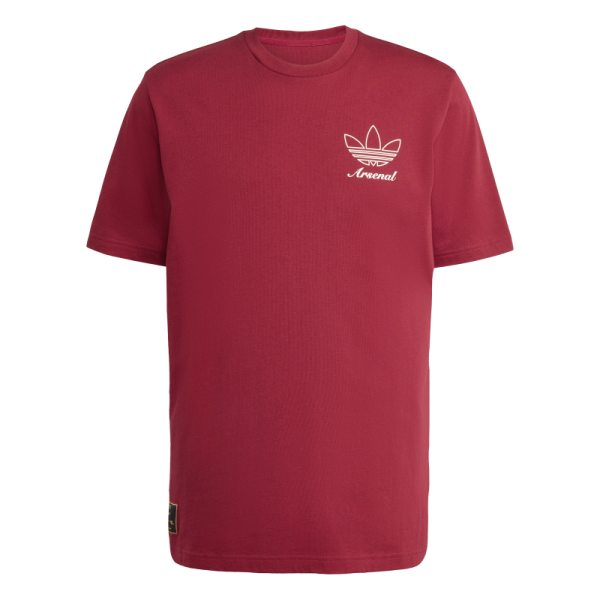 adidas FC Arsenal Terrace Icons Grafik-T-Shirt 25/26 Herren - rot/weiß