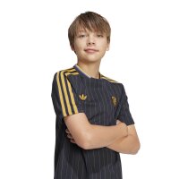 adidas Manchester United Terrace Icons Trikot 25/26 Kinder - schwarz/gelb