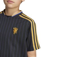 adidas Manchester United Terrace Icons Trikot 25/26 Kinder - schwarz/gelb
