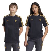 adidas Manchester United Terrace Icons Trikot 25/26 Kinder - schwarz/gelb