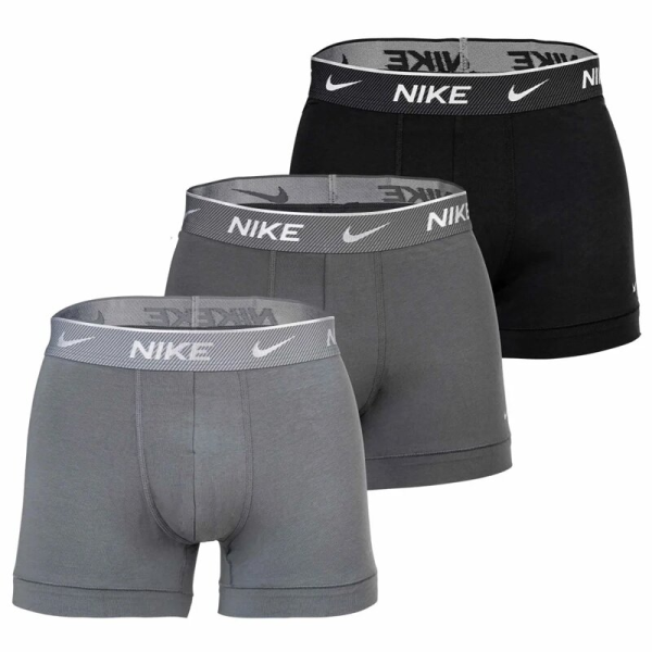 Nike Boxer Shorts Herren 3er Pack - schwarz/grau/hellgrau