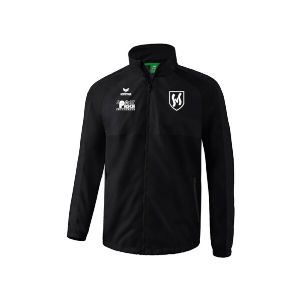 SV Schlebusch x Erima Team Allwetterjacke Herren - schwarz