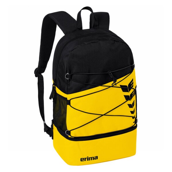 SV Schlebusch x Erima Six Wings Rucksack - gelb/schwarz
