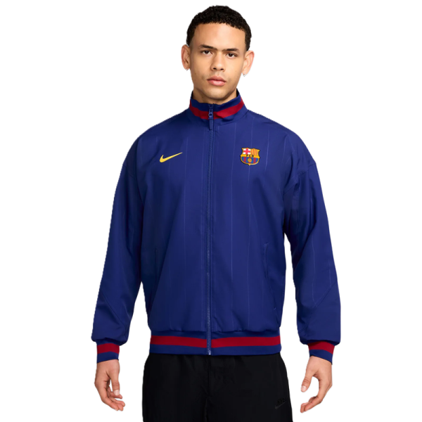 Nike FC Barcelona Anthem Jacke 25/26 Herren - blau/rot/gelb