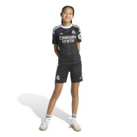 adidas Real Madrid Ausweich-Torhütertrikotset 25/26 Kinder - schwarz/weiß