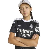 adidas Real Madrid Ausweich-Torhütertrikotset 25/26 Kinder - schwarz/weiß