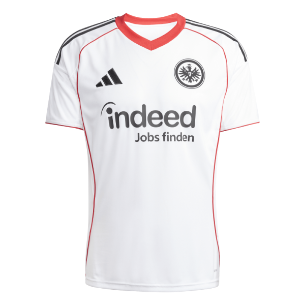 adidas Eintracht Frankfurt Trikot Away 25/26 Herren - weiß/schwarz/rot