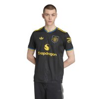 adidas Manchester United 3rd Trikot 25/26 Herren - schwarz/gelb