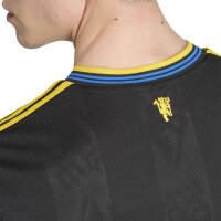 adidas Manchester United 3rd Trikot 25/26 Herren - schwarz/gelb