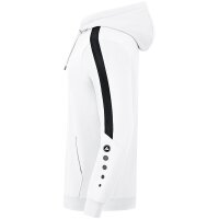 Jako Power Hoodie Kinder - weiß/schwarz