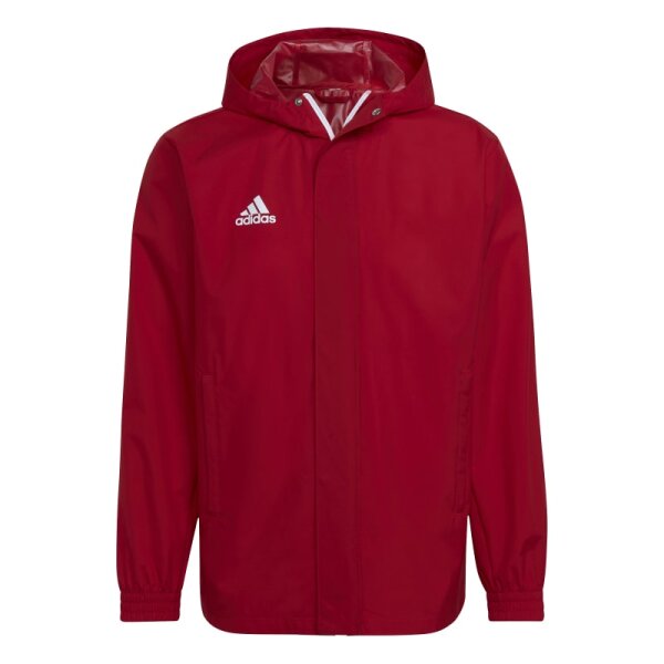 adidas Entrada 22 Allwetterjacke Herren - rot/weiß-2XL