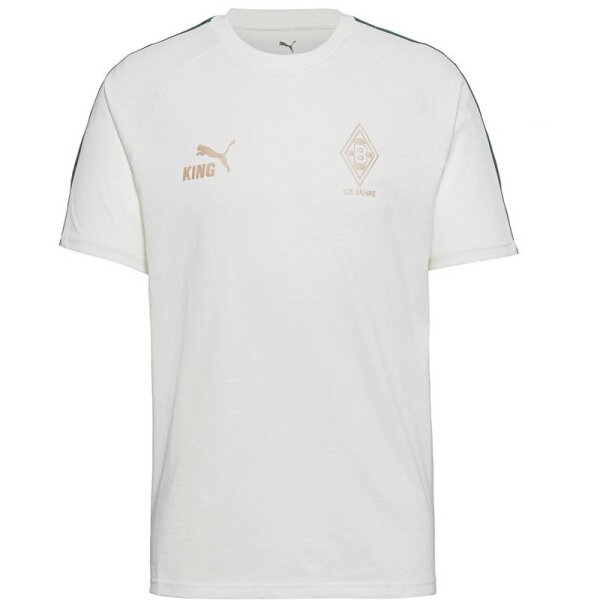Puma Borussia Mönchengladbach King T-Shirt Herren - weiß/grün